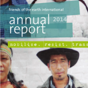 Titelbild des Annual Report von FoEI 2014